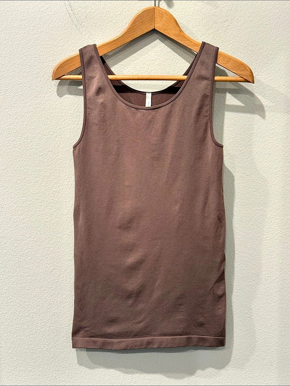 Skinnytees Shapewear Brown Tank Top Like New One Size Fits All